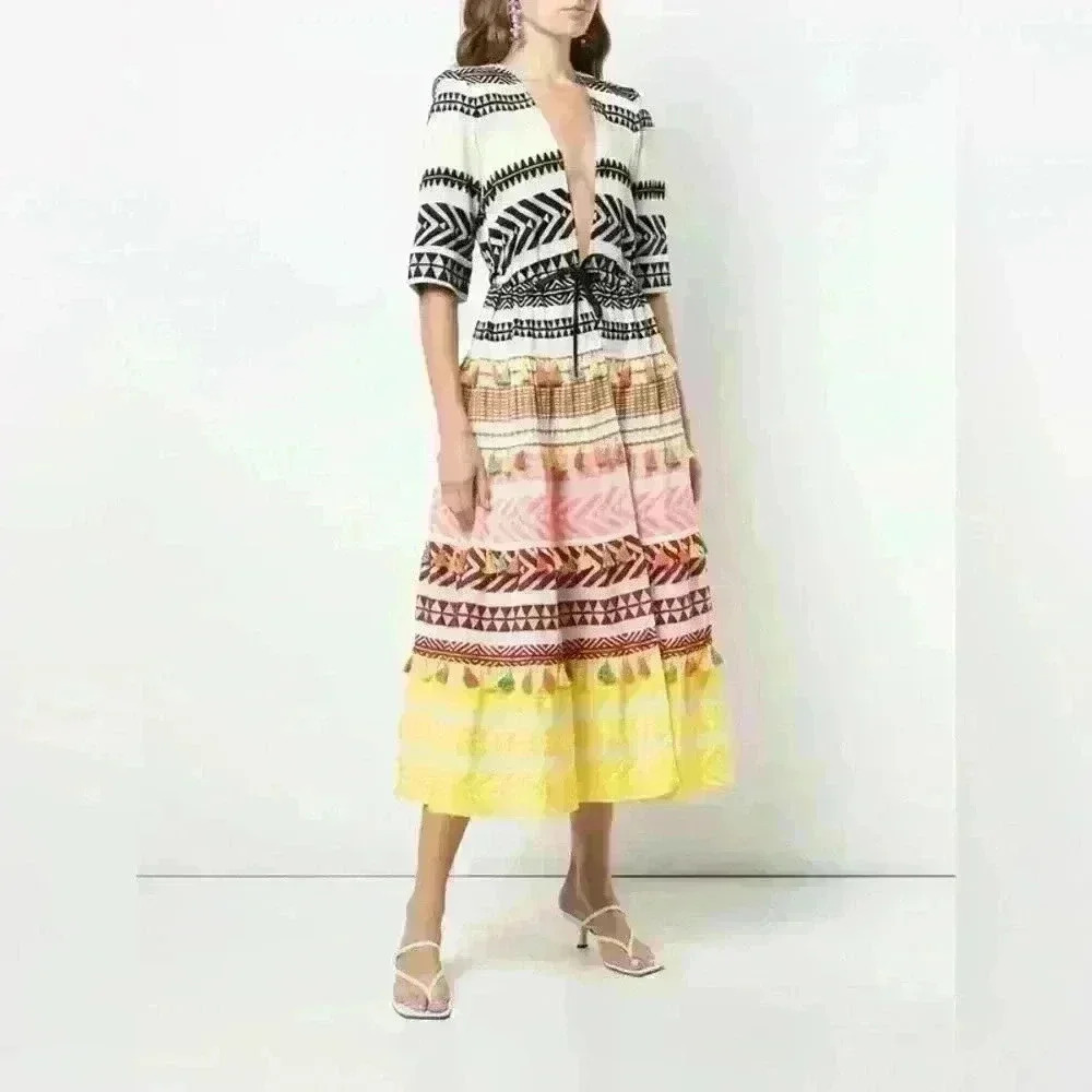 ALICE + OLIVIA Printed Coat, Size 10